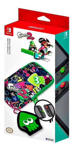 Set De Accesorios Nintendo Switch Hori Splatoon 2 Splat Pack