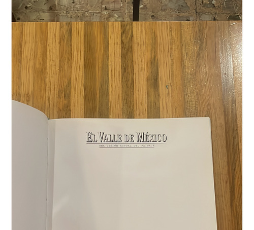 El Valle De México Una Visión Actual Del Paisaje (Usado)
