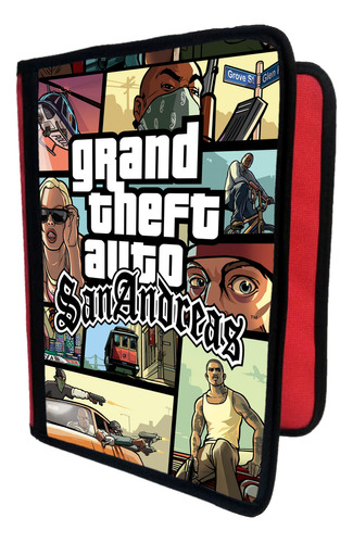 Funda Sublimada Tamaño A4 De Gta San Andreas T62