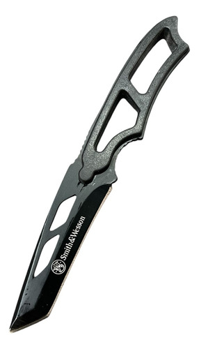 Cuchillo Smith & Wesson Táctica Para Colgar Neck Knife Negro