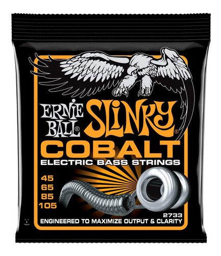 Encordoamento Baixo 4c 45-105 Ernie Ball Hybrid Cobalt 2733