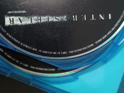 Blu-ray Duplo Interestelar Original Dublado E Legendado (Usado)