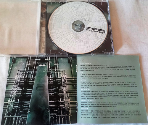 Cd Antigama - Resonance 1er Ed. Grindcore Napalm Death Nasum (Usado)