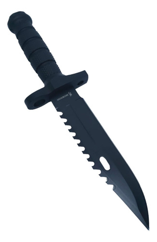 Cuchillo Tactico Supervivencia Funda Plastica