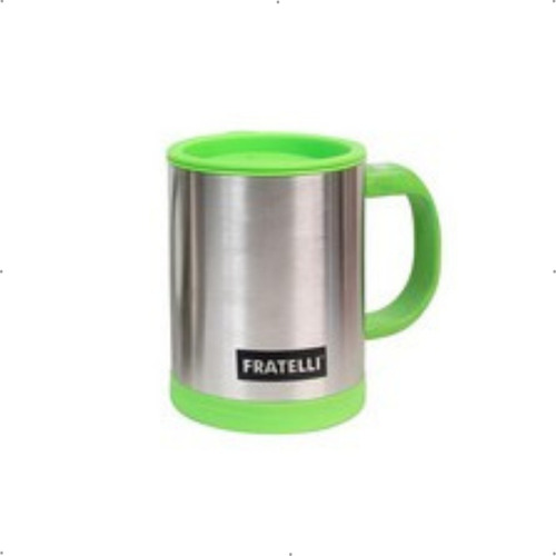 Caneca Fratelli Mixer 350ml Redonda Com Alça Cores Cor Verde-limão