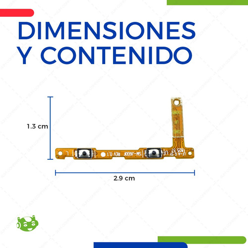 Flex Flexor Volumen Compatible Con Samsung J4 Plus J415g