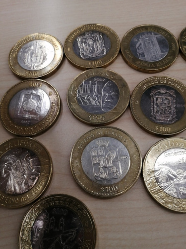 Monedas De 100 Pesos Coleccionables