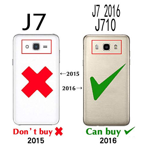 Funda Para Galaxy J7 2016 Negro Goma Tpu-02