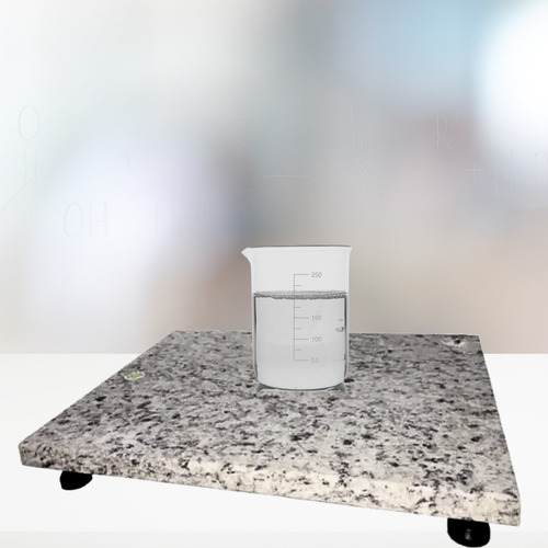 Mesa Anti-vibratória Balança Granito Indicador Nível 45x45