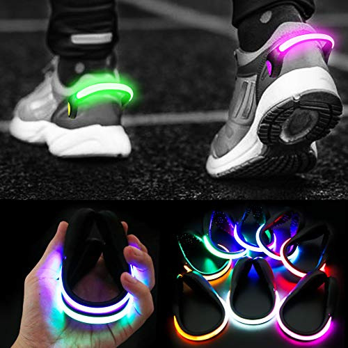 Proloso Paquete De 8 Luces De Zapatos Para Corredores, Luces