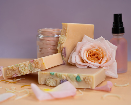 Jabón De Rosas Mika 100g