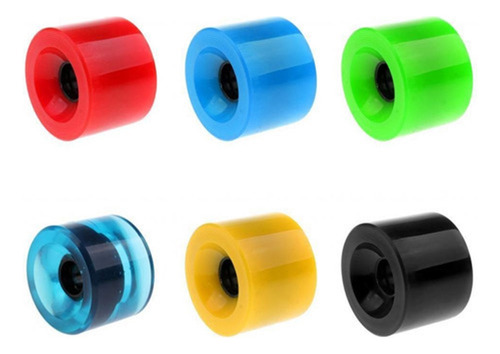 * 70 X 51 Mm Patineta Accesorio Longboard Mini Cruiser Rueda