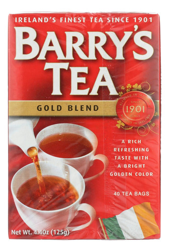Barrys Tea Gold 40 Bolsas 125g (4.4oz)