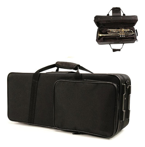 Bolsa De Trompeta Correa De Doble Hombro Almacenamiento