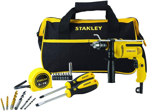 Taladro Stanley 700w Mas Maleta Y Herramientas Sty/sdh700ba