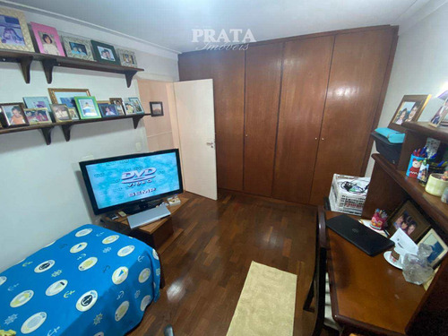 Imagem 14 de 30 de Boqueirão Santos Vista Mar Elevador 4 Dormitórios 1 Suíte 1 Vg - V400227