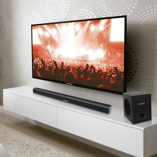 Imagen 4 de 10 de Parlante Para Tv Aiwa 2.1 Con Subwoofer Inalambrico Home