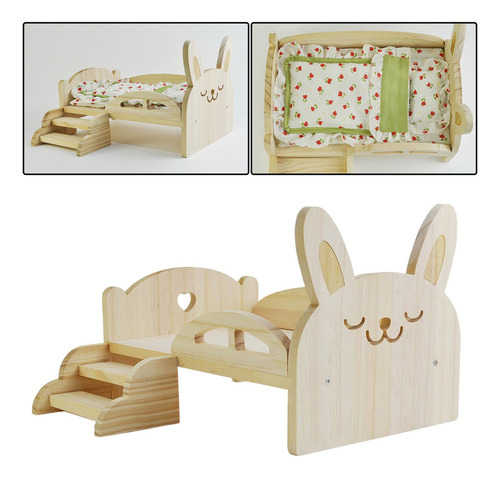 Muñeca De Simulación Cama En Miniatura Juego De Muñecas