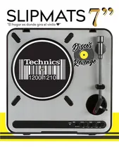 Comprar Paños Personalizados - Slipmats Bandeja Discos Tocadisco 7 
