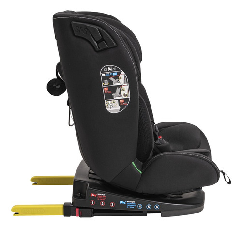 Cadeira Bebê Carro Gira 360° Universe 0 A 36kg Isofix Kiddo