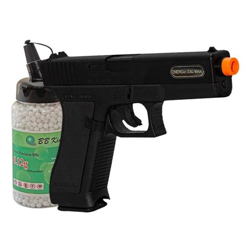 Pistola Airsoft G7 Kwc Spring + Bb's Bb King 4.000un