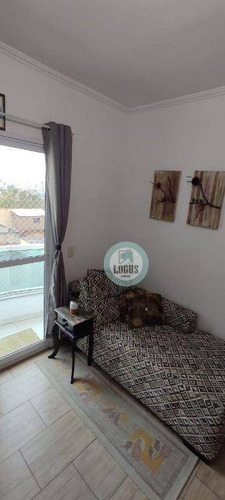 Imagem 22 de 30 de Apartamento Impecável Bem Distribuído, 67m² Composto Por 2 Dormitórios Sendo 1 Suíte Com Sacada, À Venda Por R$ 380.000,00 - Paraiso - Santo André/sp - Ap1795