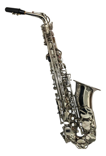 Sax Alto Silvertone Mib Niquelado Con Estuche Slsx010 Meses