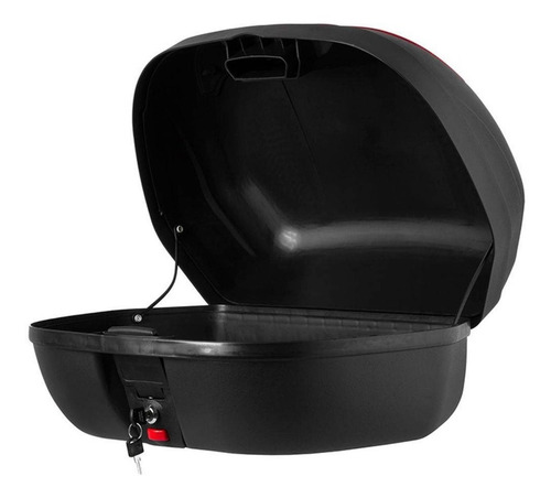 Imagem 8 de 10 de Bau Moto Bauleto 45 Litros + Bagageiro Honda Cbx Twister 250