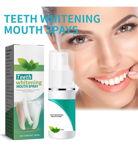 Limpador Parcial E De Dentaduras, Spray Clareador De Dentes,