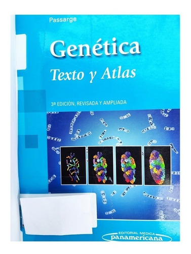 Libro Genetica: Texto Y Atlas Eberhard Passarge 159c1