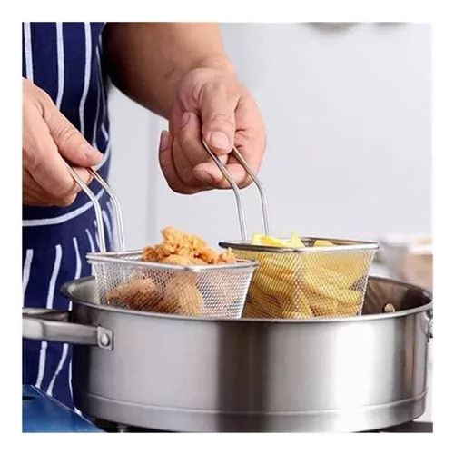 F Cesta Para Freír, 10 Unidades, Cesta Para Patatas Fritas
