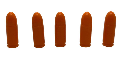 Imagen 1 de 4 de Bala Dummy Inerte X5 Unidades 9mm