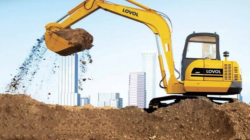 Imagen 3 de 4 de Excavadora Lovol Fr80 De 8tn Motor Isuzu Permuto Bremotors