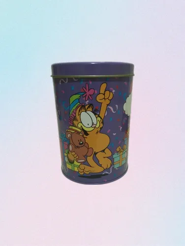 Lata Decorativa De Garfield (Usado)