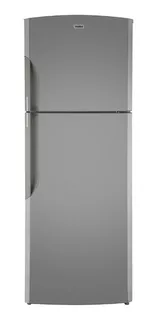 Refrigerador no frost Mabe Top Mount RMS400IXMRE0 platinum con freezer 400L