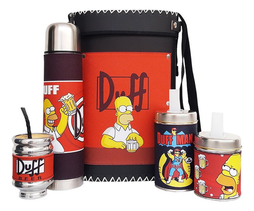 Set/equipo/kit Matero Completo Simpson Duff Clásico, Ms