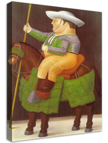Cuadro Canvas Decorativos Picador Fernando Botero