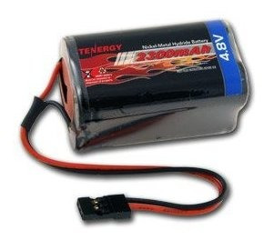 Batería De 4.8v 2000mah Nimh Square Receiver Rx Para Aviones