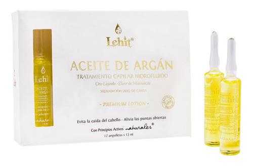 Ampolla Lehit Aceite Argan X 13ml