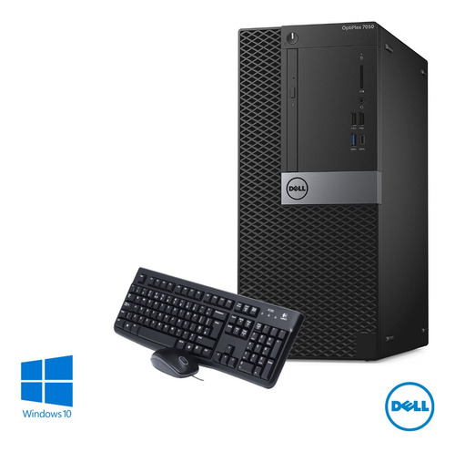 Imagem 3 de 3 de Computador Torre Dell 7050 I5 7th 8gb Hd 500 Windows 10