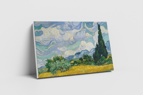 Cuadro Decorativo - Campo De Trigo Cip  - Van Gogh, 120x80