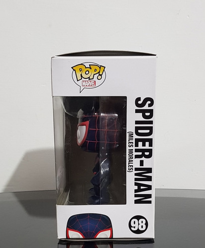 Funko Pop Spiderman #98 Miles Morales Exclusive C/ Protector