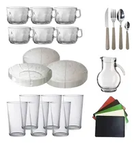 Comprar Juego De Vajilla Completo Set Vajilla Combo Platos Vasos