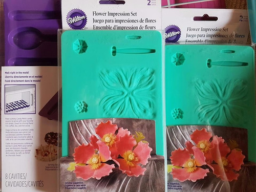 Placas De  Impresion Para Hacer Flores - Wilton