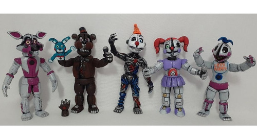 Sister Location Five Nights At Freddy's 5 Personajes Bootleg