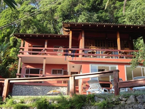 Imagem 5 de 22 de Ref: 5423 - Casa Maravilhosa Em Condomínio, Com Vista Pro Mar (alto Padrão) - Praia Toque Toque Pequeno, Piscina, Sacadas, 5 Suítes. - 5423