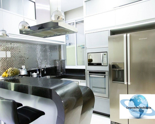 Imagem 7 de 21 de Casa 365m² Para Alugar 3 Suítes Semi Mobiliado Condomínio Giverny Sorocaba Sp - Ca01014 - 69980249
