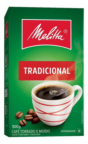 Cafe Melitta Tradicional A Vacuo Torrado E Moido Caixa 500g