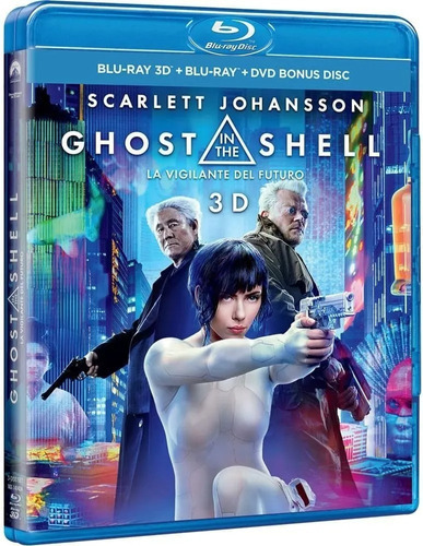 Ghost In The Shell: La Vigilante Del Futuro Blu-ray 3d 