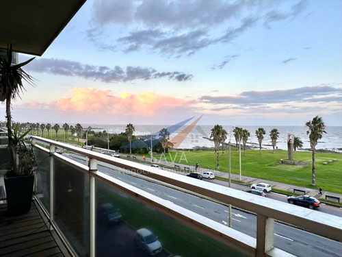 Alquiler Apartamento 3 Dormitorios + Servicio En Punta Carretas! A Pasos De La Rambla!